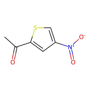 2-Acetyl-4-nitrothiophene structure