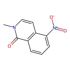 2-Methyl-5-nitro-2H-isoquinolin-1-one structure