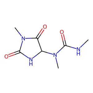 3,6,8-Trimethylallantoin structure