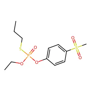 Sulprophos os sulfone structure