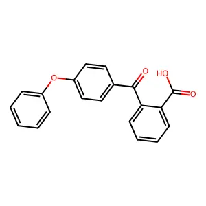 2-(4-Phenoxybenzoyl)benzoic acid structure