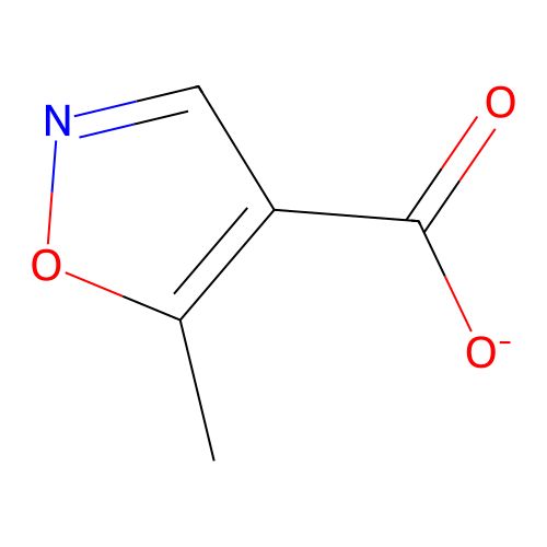 5-Methyl-1,2-oxazole-4-carboxylate structure