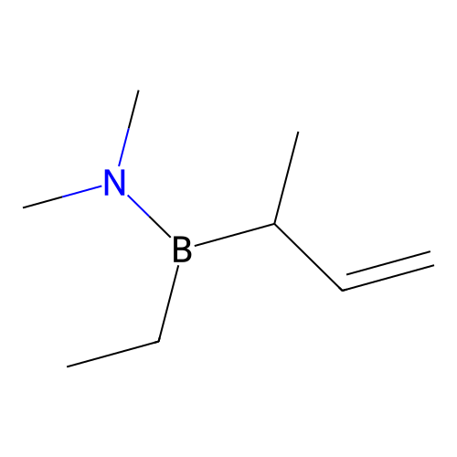 Boranamine, 1-ethyl-N,N-dimethyl-1-(1-methyl-2-propenyl)- structure