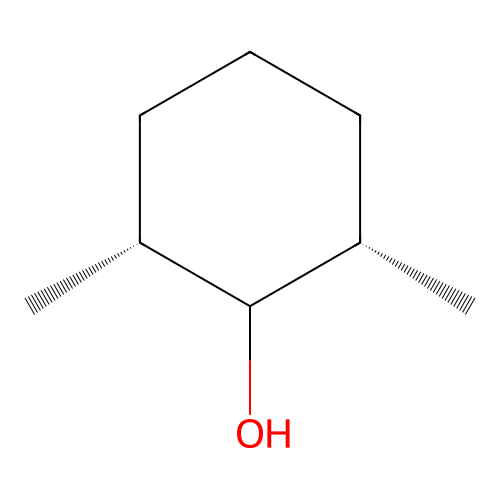 cis,cis-2,6-Dimethylcyclohexanol structure