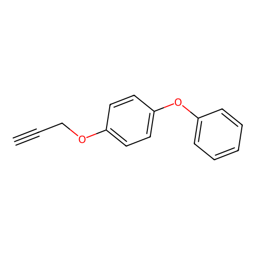 4-Phenoxyphenyl propargyl ether structure