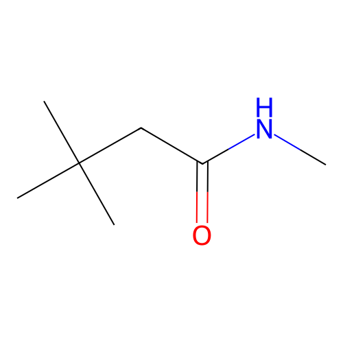 N,3,3-trimethylbutanamide structure