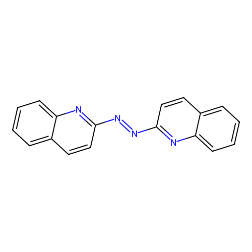 Azoquinoline structure