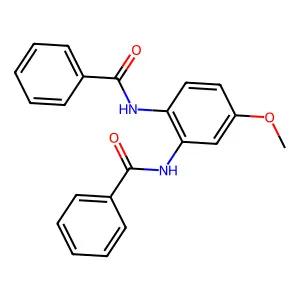 N,N'-(4-甲氧基苯-1,2-二基)二苯甲酰胺 structure