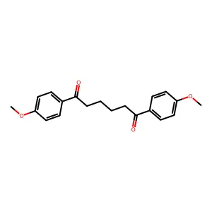 1,6-Bis(4-methoxyphenyl)hexane-1,6-dione structure