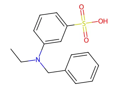 3-[(2S)-2-amino-2-(4-methylphenyl)ethyl]benzenesulfonic acid structure