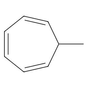 7-Methylcycloheptatriene structure