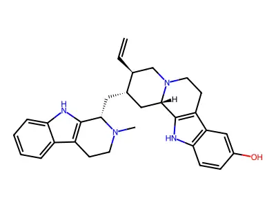 10-Hydroxyusambarine structure