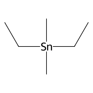 Stannane, diethyldimethyl- structure
