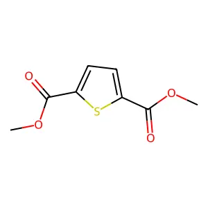 2,5-Thiophenedicarboxylic acid, 2,5-dimethyl ester structure