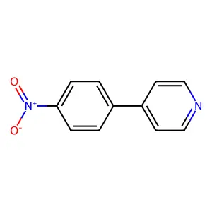 4-(4-Nitrophenyl)pyridine structure
