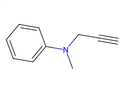 N-methyl-N-(prop-2-yn-1-yl)aniline structure
