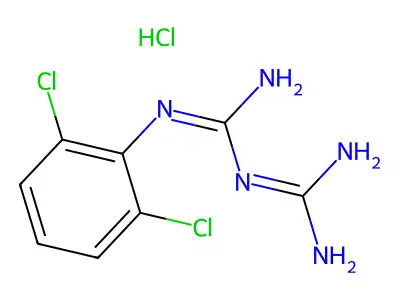 N1-(2,6-Dichlorophenyl)biguanide structure