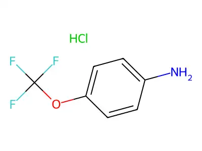 4-(trifluoromethoxy)aniline Hydrochloride structure