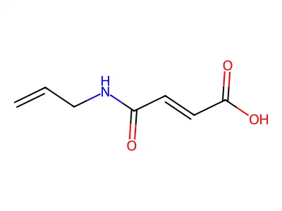 [5-Oxo-2-(5,6,7,8-tetrahydronaphthalen-2-yl)cyclopent-1-en-1-yl]acetic acid structure