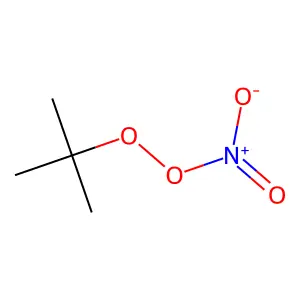 tert-Butyl peroxynitrate structure