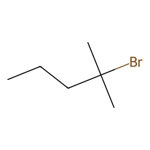 2-Bromo-2-methylpentane structure