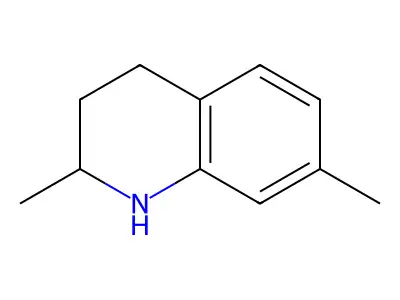 (2R)-2,7-dimethyl-1,2,3,4-tetrahydroquinoline structure