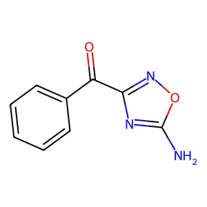 Methanone, (5-amino-1,2,4-oxadiazol-3-yl)phenyl- structure