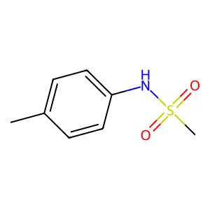 N-(4-Methylphenyl)methanesulfonamide structure