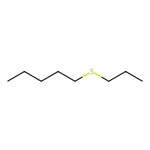 Pentyl propyl sulfide structure