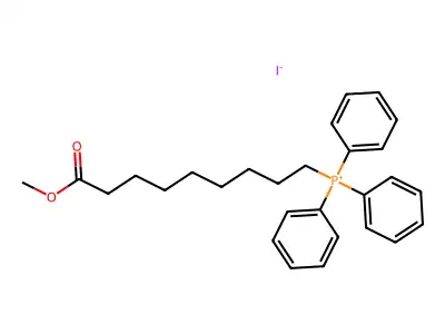 Triphenyl(2-carboethoxyethyl)phosphonium bromide structure