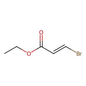 Ethyl 3-bromoprop-2-enoate structure