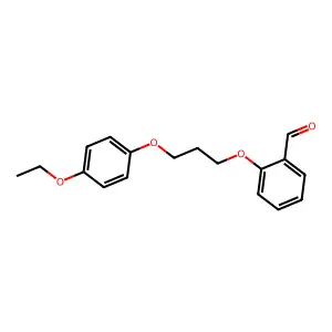 2-[3-(4-Ethoxyphenoxy)propoxy]benzaldehyde structure
