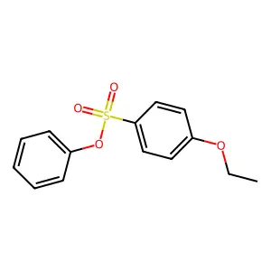 Phenyl 4-ethoxybenzenesulfonate structure