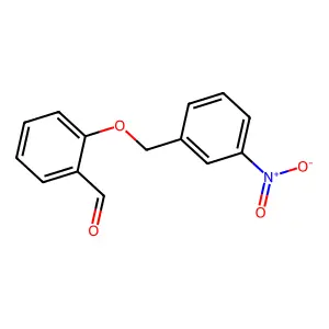 2-[(3-Nitrobenzyl)oxy]benzaldehyde structure
