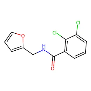 2,3-dichloro-N-(2-furylmethyl)benzamide structure