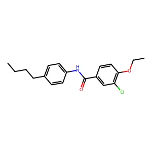 N-(4-butylphenyl)-3-chloro-4-ethoxybenzamide structure