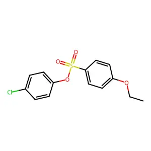 4-Chlorophenyl 4-ethoxybenzenesulfonate structure