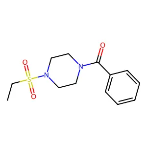 (4-Ethylsulfonylpiperazin-1-yl)-phenylmethanone structure