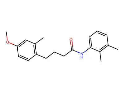 N-(2,3-dimethylphenyl)-4-(4-methoxy-2-methylphenyl)butanamide structure