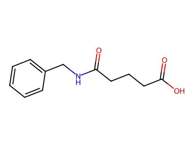 N-Benzylglutaramic acid structure