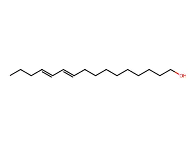 10,12-Hexadecadien-1-ol structure