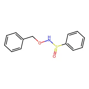N-(Benzyloxy)benzenesulfinamide structure