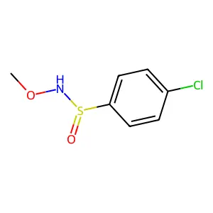 4-chloro-N-methoxybenzenesulfinamide structure