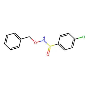 N-(Benzyloxy)-4-chlorobenzene-1-sulfinamide structure