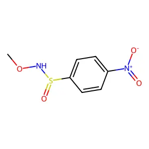 N-Methoxy-4-nitrobenzene-1-sulfinamide structure
