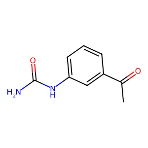 N-(3-acetylphenyl)urea structure