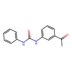 N-(3-Acetylphenyl)-N'-phenylurea structure