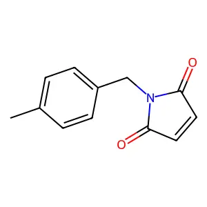 1-((4-methylphenyl)methyl)-1H-pyrrole-2,5-dione structure