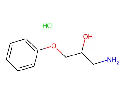 3-Amino-1-Phenoxy-2-Propanol Hydrochloride structure