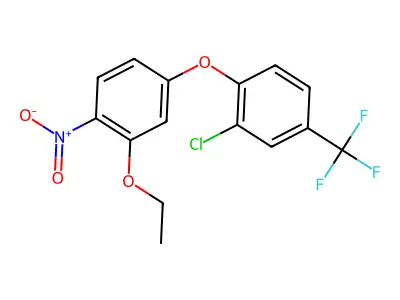 乙氧氟草醚 structure